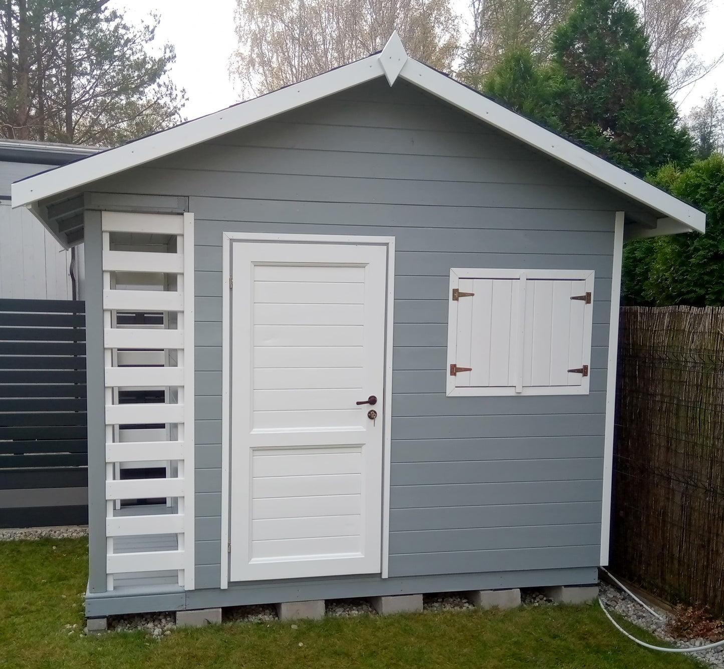 Dārza šķūnis N1 (3m x 2m) + Malkas šķūnis