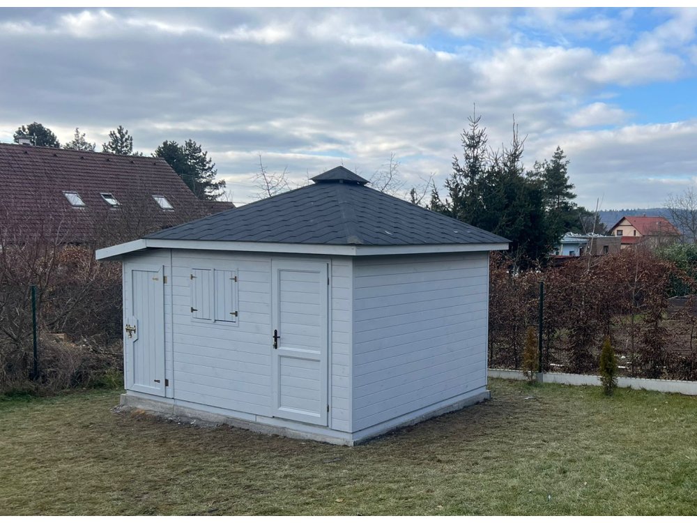 Dārza šķūnis N2 (3m x 3m) + Noliktava