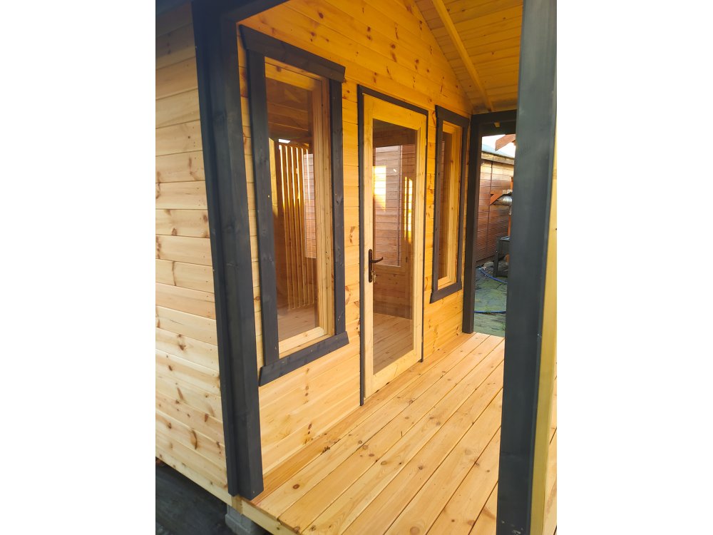 Dārza šķūnis N5b (3m x 3m) + terase