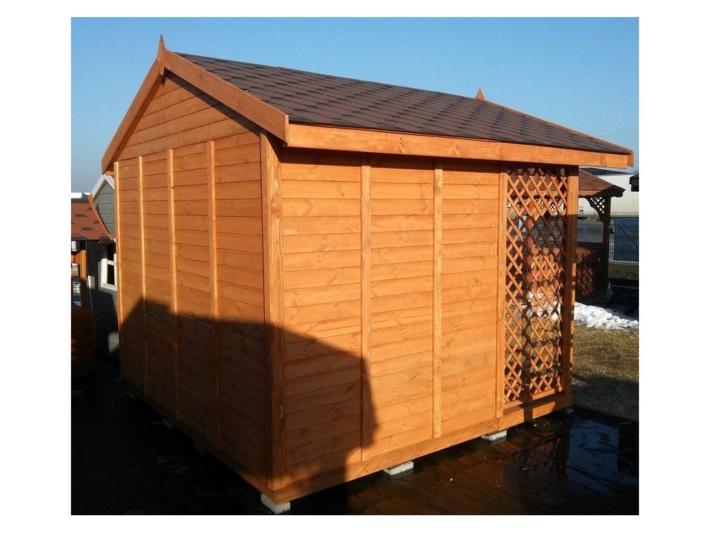 Dārza šķūnis N6 (3m x 2m) + terase