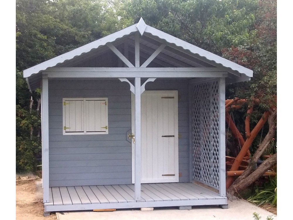 Dārza šķūnis N6 (3m x 2m) + terase