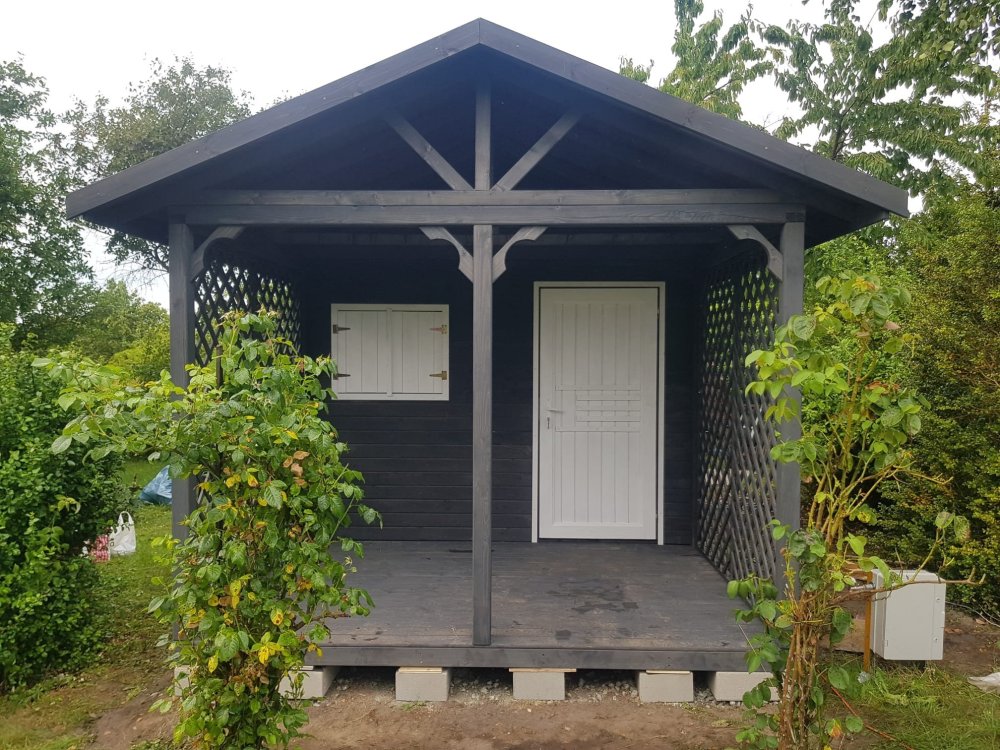 Dārza šķūnis N6 (3m x 2m) + terase