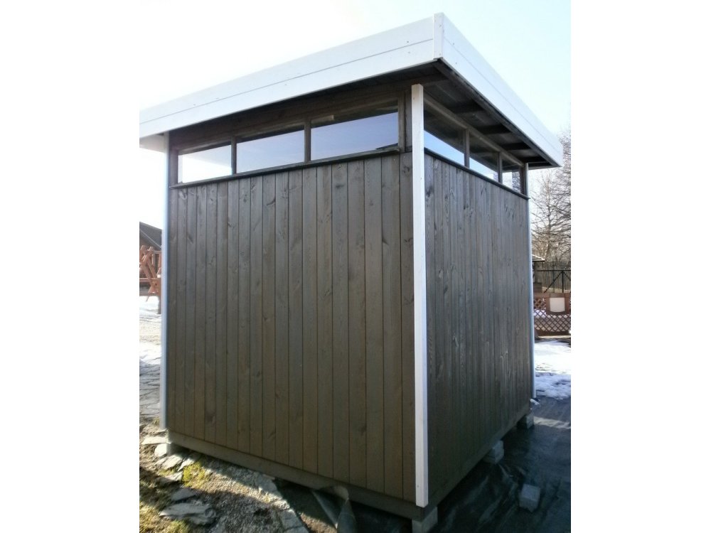 Dārza šķūnis N7 (2,3 m x 1,5 m)