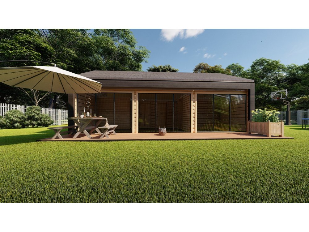Willowbrook koka māja – 5,5 x 9 m | 41,91 m²