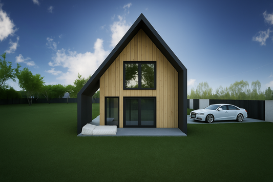Acacia Premium vasaras māja – 5,8 x 8,4 m | 45,89 m²