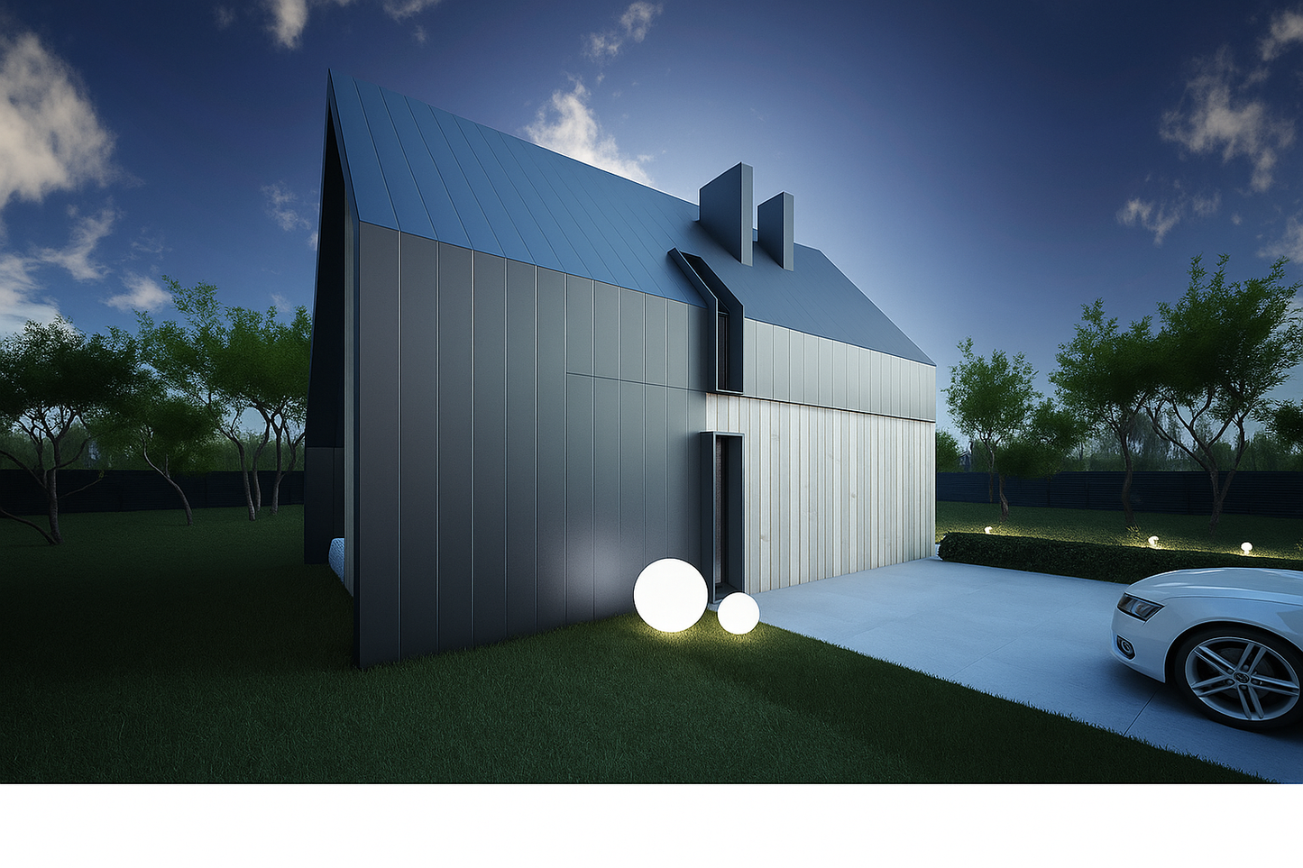 Acacia Premium vasaras māja – 5,8 x 8,4 m | 45,89 m²