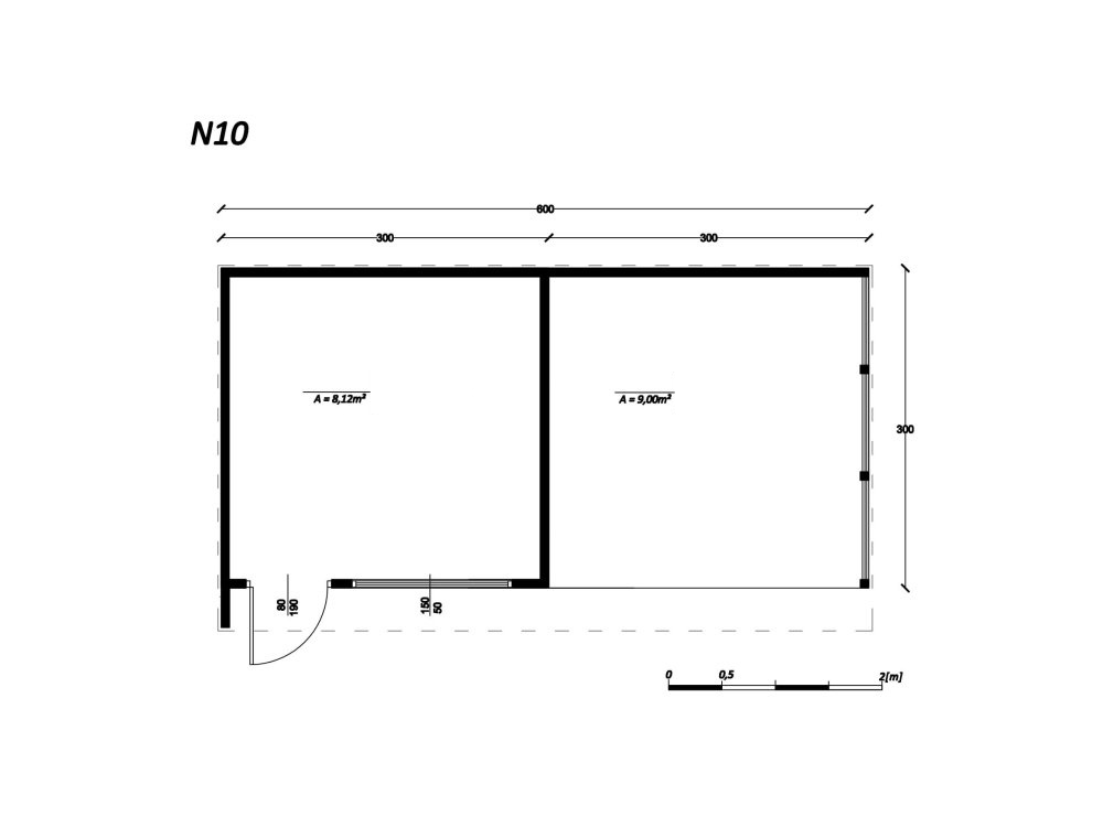 Dārza māja N10
