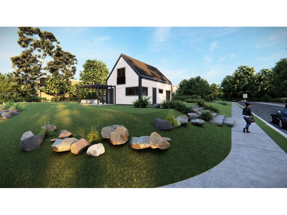 Koka māja no lazdas koka – 6 x 8,5 m | 51,10 m²