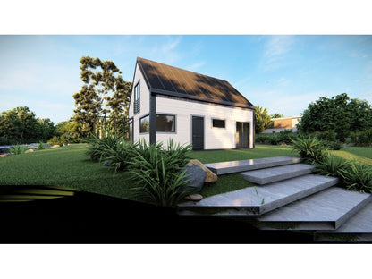 Koka māja no lazdas koka – 6 x 8,5 m | 51,10 m²