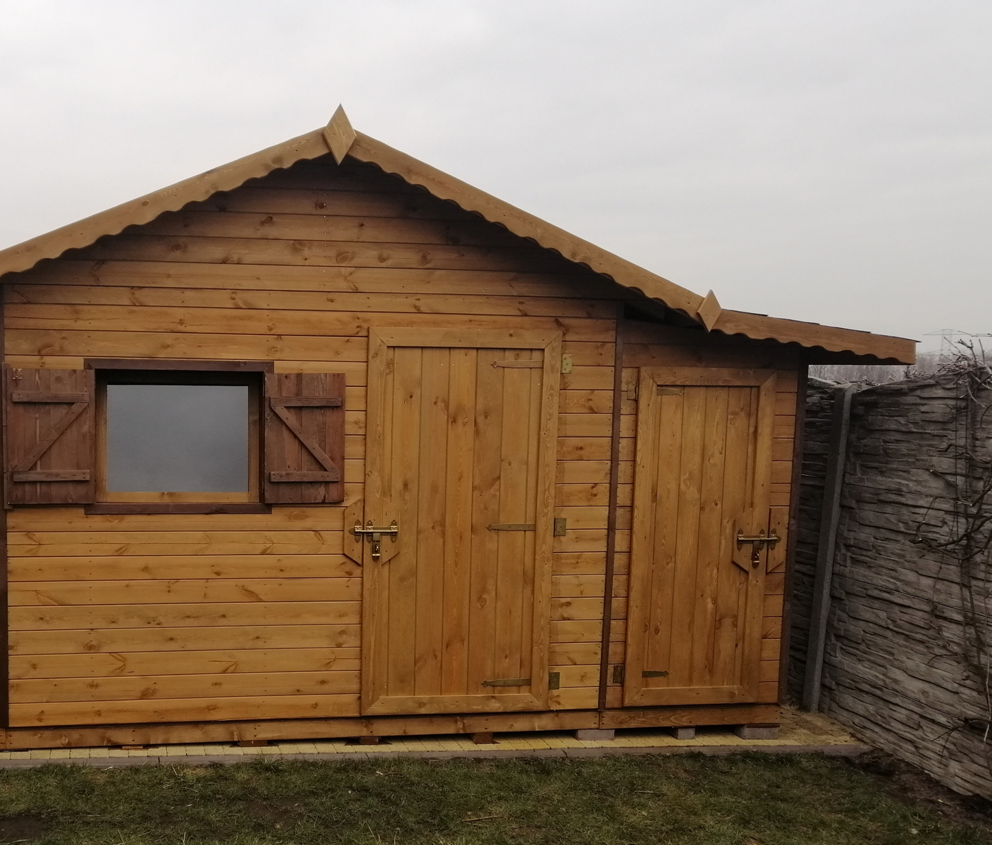 Dārza šķūnis N1 (3m x 2m) + Noliktava