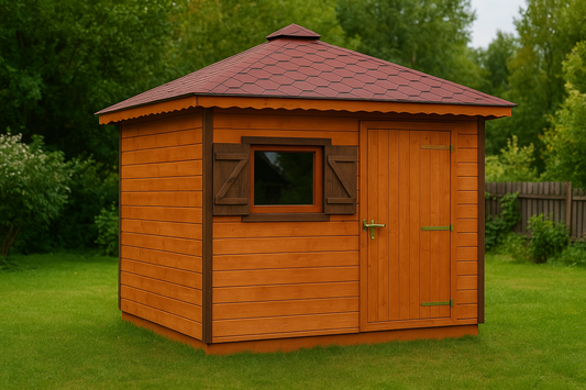 Dārza šķūnis N2 (3m x 3m)