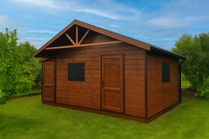 Dārza šķūnis N5 (3m x 3m) + Noliktava
