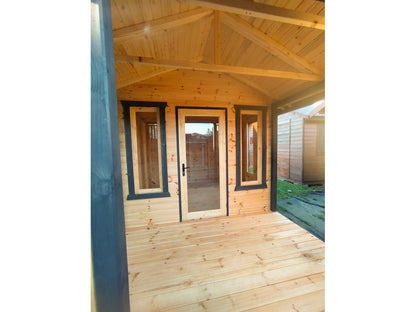 Dārza šķūnis N5b (3m x 3m) + terase