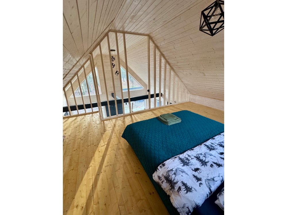 Oukridžas koka māja 6 × 8,5 m | 68,66 m²