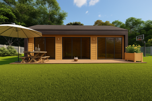 Willowbrook koka māja – 5,5 x 9 m | 41,91 m²