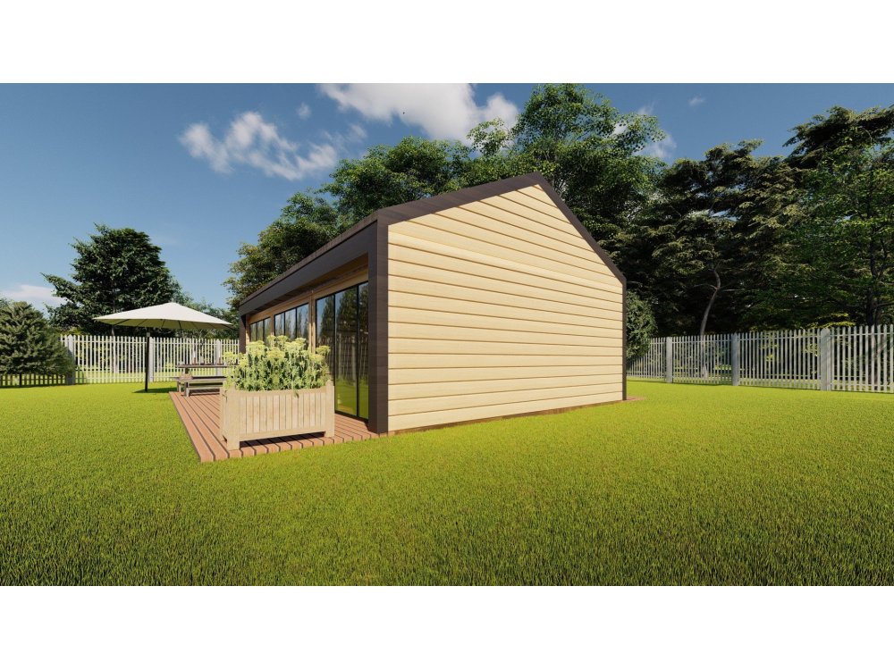 Willowbrook koka māja – 5,5 x 9 m | 41,91 m²