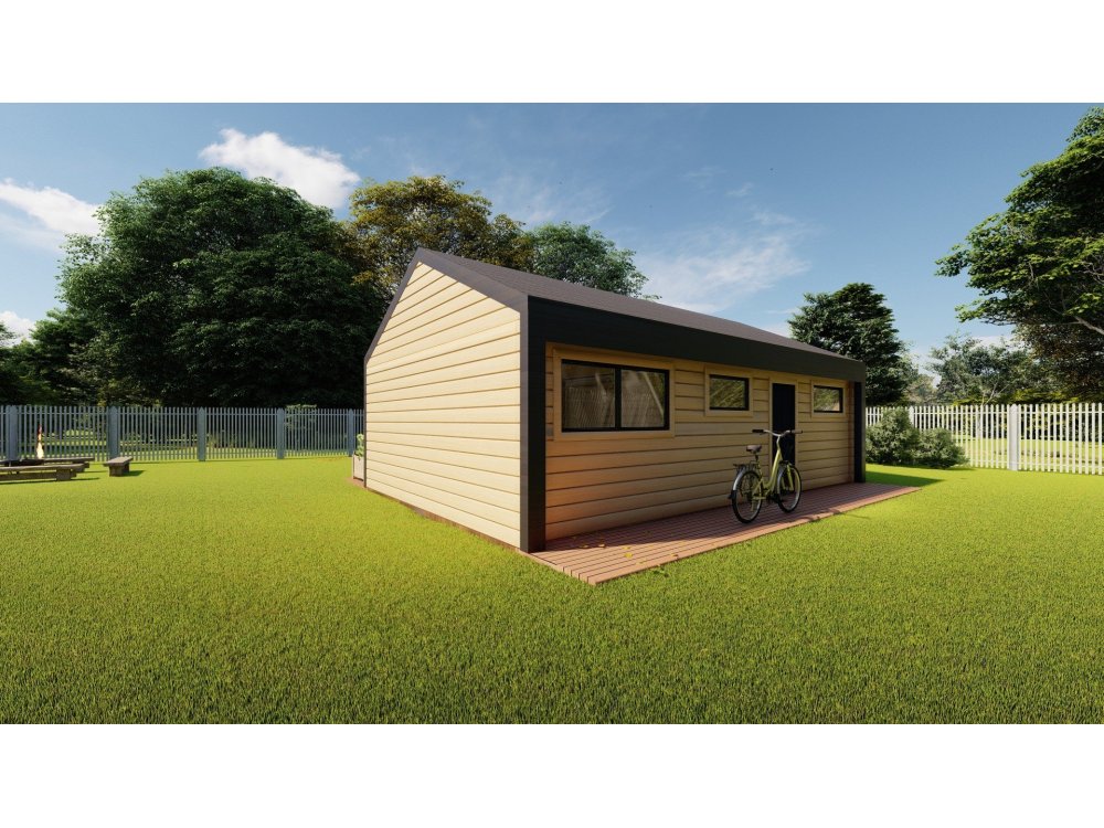 Willowbrook koka māja – 5,5 x 9 m | 41,91 m²