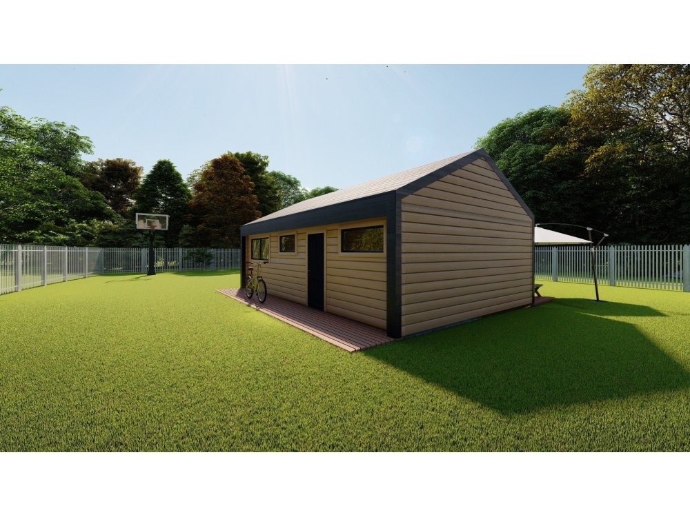Willowbrook koka māja – 5,5 x 9 m | 41,91 m²